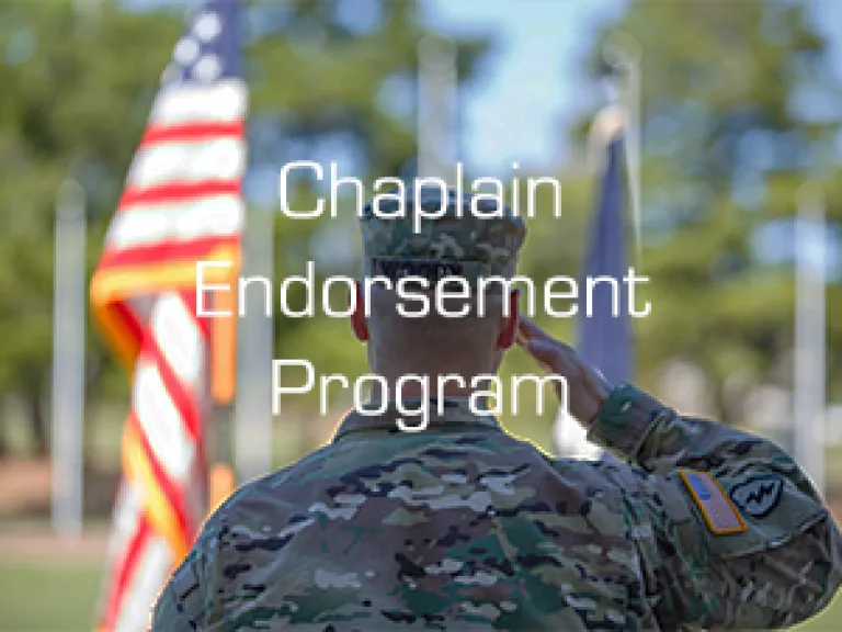 Chaplain Endoresement program 2