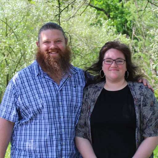Young happy couple starting their own ministry
