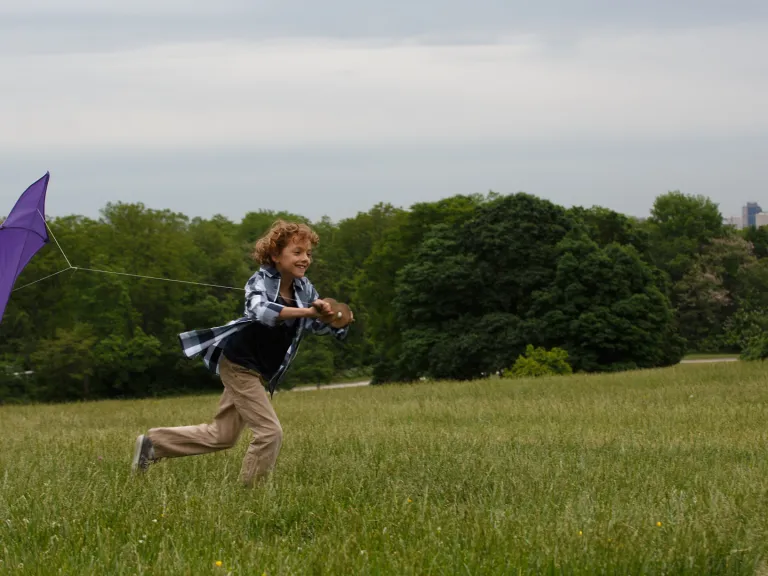 Boy with Kite