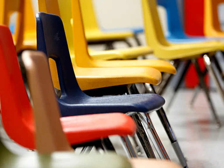 school chairs