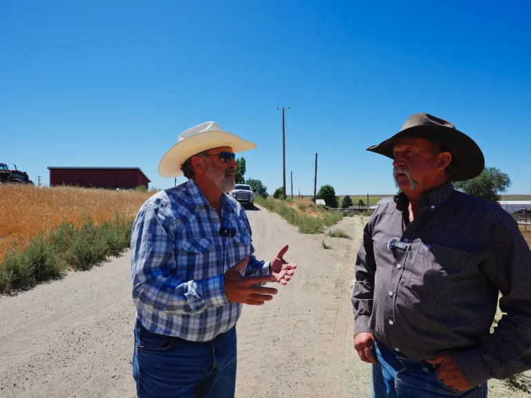 scott wtih with someone in his ministry