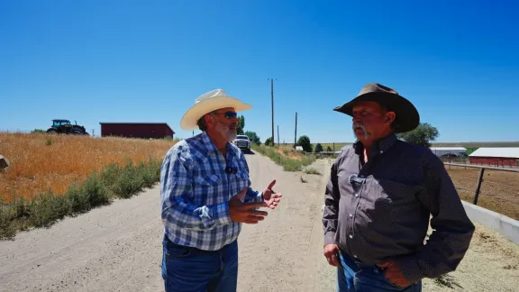 scott wtih with someone in his ministry